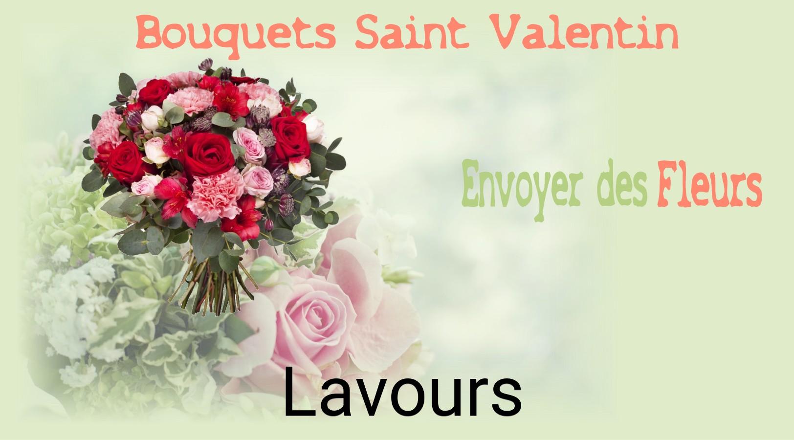 Roses de Saint-Valentin livrées à Lavours